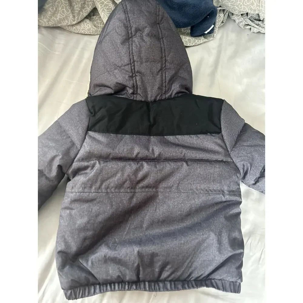 Carters Grey Hooded Jacket size 3